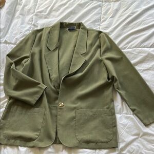 Olive Green Blazer
